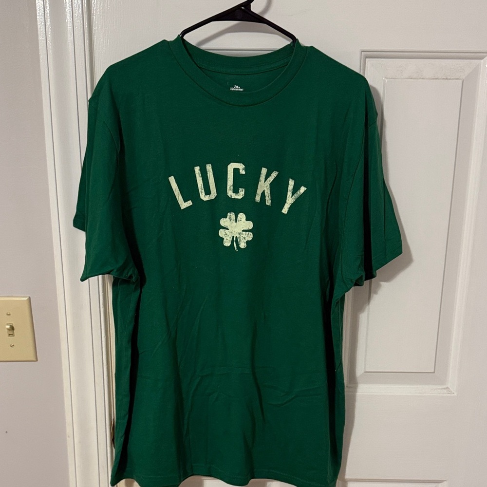 Lucky Brand Green Short Sleeve Tee